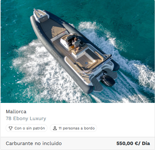 Alquilar Neumáticas en Mallorca, España